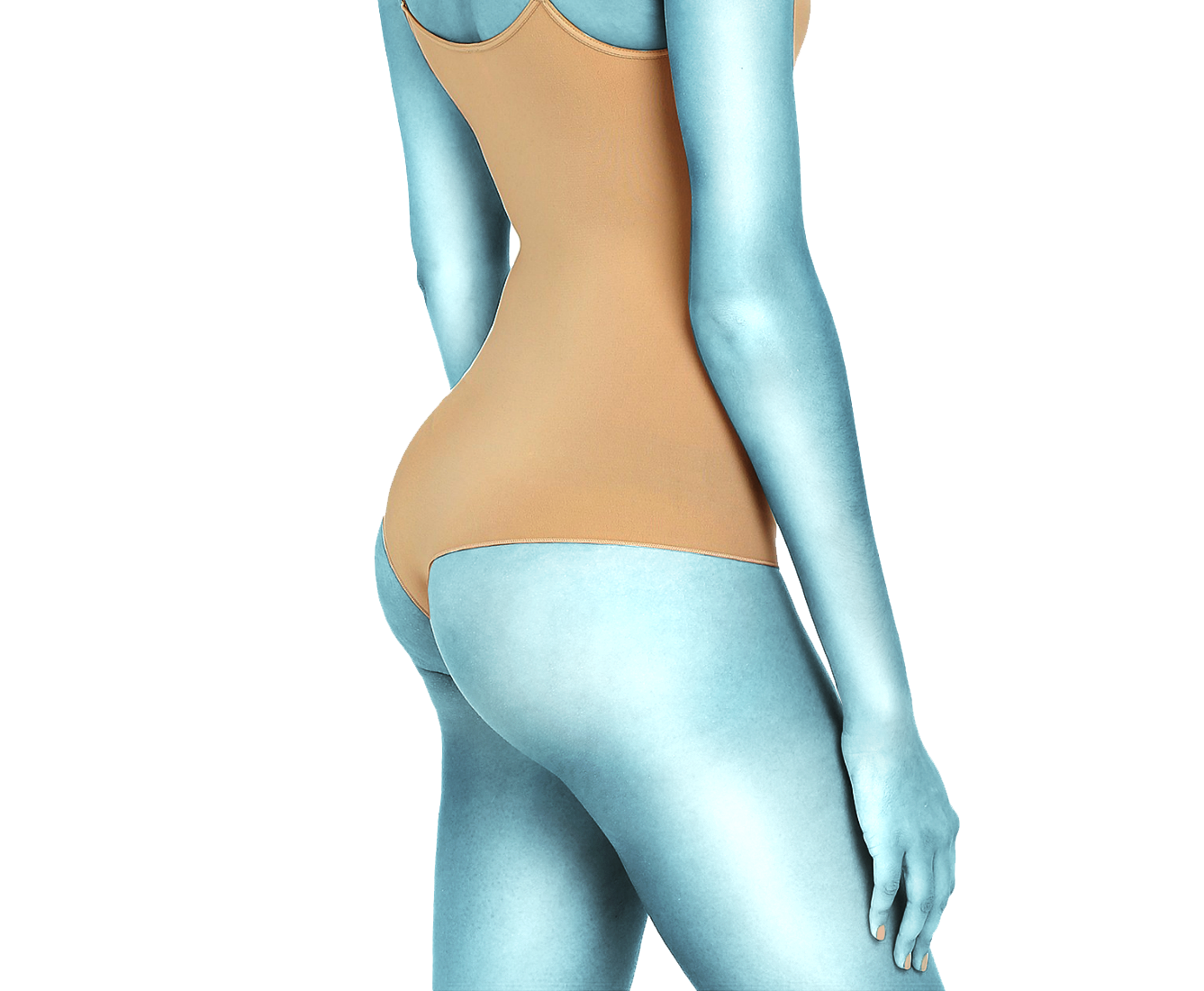 Dump Trump beige bodysuit