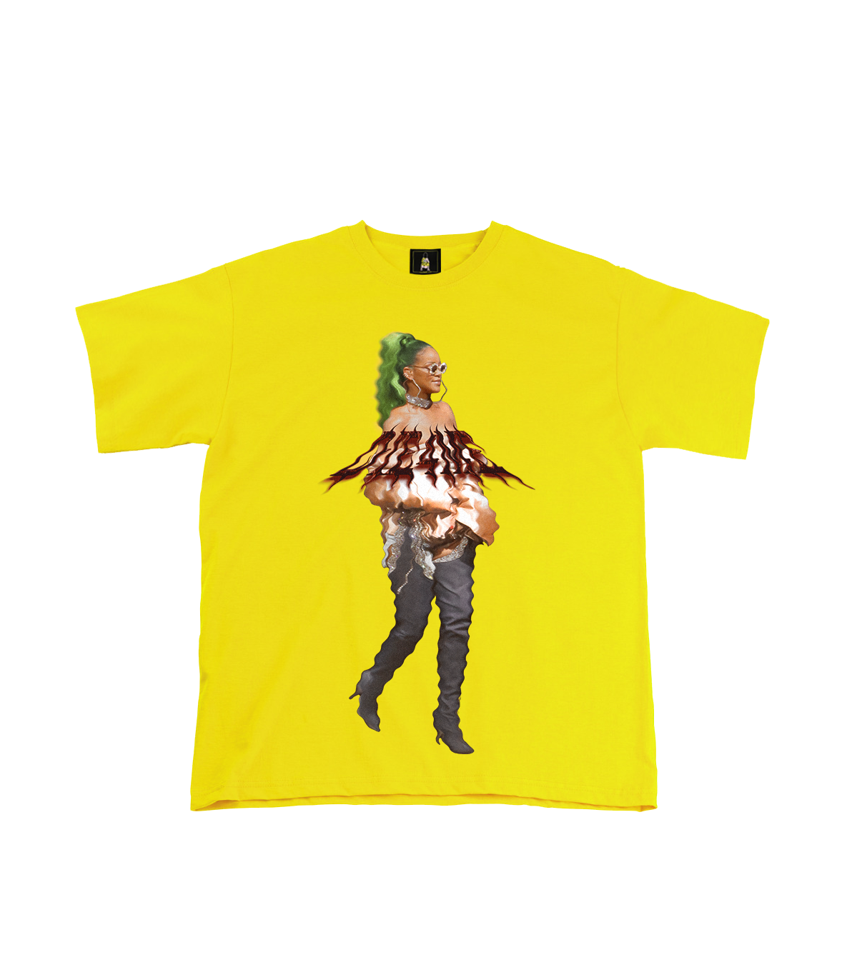 #HATMB Oversized tee in yellow