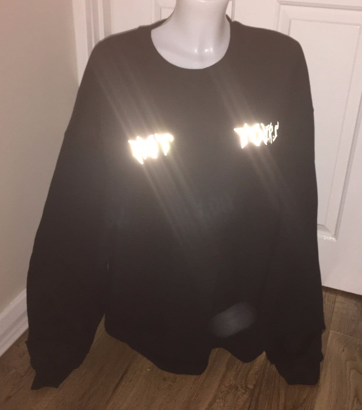 NOT YOURS Reflective Sweater